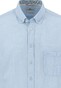 Fynch-Hatton Faux-Uni Linnen Cotton Button-Down Overhemd Summer Breeze
