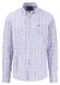 Fynch-Hatton Fine Multi Combi Check Button-Down Overhemd Peony