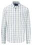 Fynch-Hatton Fine Multi Combi Check Button-Down Overhemd Turf Green