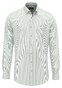 Fynch-Hatton Fine Oxford Stripe Button-Down Overhemd Fern