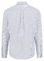 Fynch-Hatton Fine Oxford Stripe Button-Down Overhemd Misty Blue