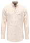 Fynch-Hatton Fine Stripe Washed Oxford Shirt Tangerine