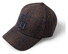 Fynch-Hatton Flanel Check Cap Tobacco