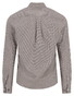 Fynch-Hatton Flanel Vichy Check Overhemd Dark Chocolate