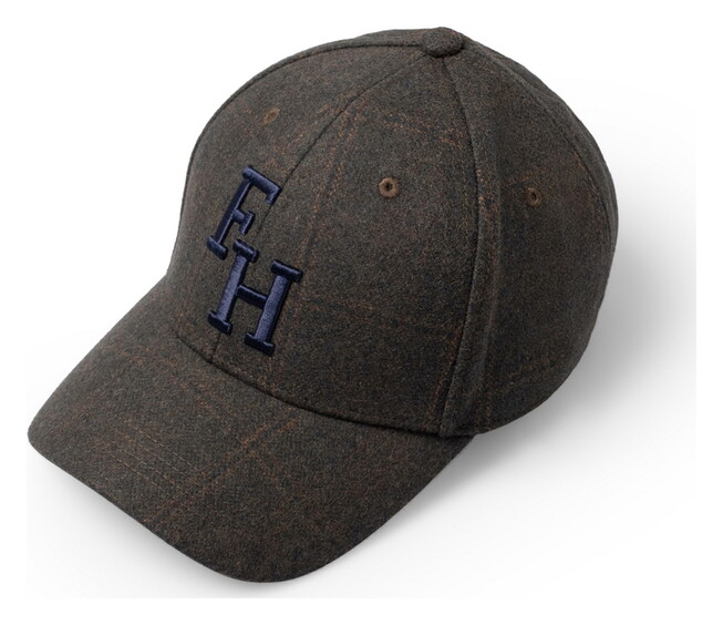 Fynch-Hatton Flannel Check Cap Cypress