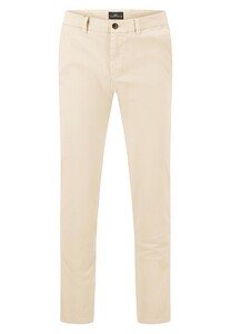 Fynch-Hatton Flat Front Summer Stretch Chino Broek Off White