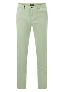 Fynch-Hatton Flat Front Summer Stretch Chino Broek Soft Green