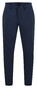 Fynch-Hatton Flat-Front Uni Color Cotton Subtle Stretch Pants Dark Navy