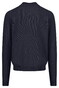 Fynch-Hatton Full Zip Cotton Structure Vest Navy