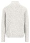 Fynch-Hatton Fullzip High Collar Donegal Vest Winter White