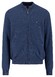 Fynch-Hatton Fullzip Subtle Texture Cotton Vest Night