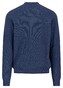 Fynch-Hatton Fullzip Subtle Texture Cotton Vest Night