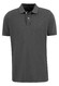 Fynch-Hatton Garment Dyed Slubyarn Cotton Polo Asphalt