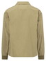Fynch-Hatton Garment Dyed Solid Color Overshirt Donker Khaki