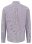 Fynch-Hatton Graphic Allover Mini Waves Pattern Overhemd Berry-Blue
