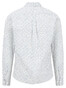 Fynch-Hatton Graphic Pattern Superfine Cotton Overhemd Avocado