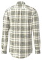 Fynch-Hatton Herringbone Check Button-Down Overhemd Moss