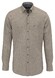 Fynch-Hatton Herringbone Flanel Button-Down Overhemd Dark Chocolate