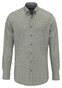 Fynch-Hatton Herringbone Flanel Button-Down Overhemd Dark Ivy