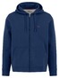 Fynch-Hatton Hooded Sweat Cardigan Vest Midnight