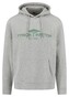 Fynch-Hatton Hoodie Sweat Front Logo Trui Grijs