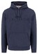 Fynch-Hatton Hoodie Sweat Front Logo Trui Navy