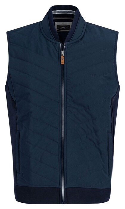 Fynch-Hatton Hybrid Body-Warmer College Collar Navy