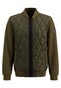 Fynch-Hatton Hybrid Cardigan College Vest Deep Forest