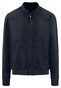 Fynch-Hatton Hybrid Cardigan Zip Stand-Up Collar Vest Dark Navy