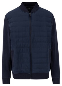 Fynch-Hatton Hybrid College Jacket Cardigan Navy