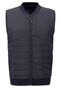 Fynch-Hatton Hybrid Vest College Collar Body-Warmer Navy