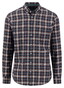 Fynch-Hatton Iconic Check Button-Down Overhemd Navy