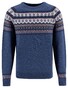 Fynch-Hatton Jacquard Fantasy Ronde Hals Trui Wave