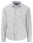 Fynch-Hatton Leaves Pattern Subtle Structure Supersoft Cotton Overhemd Zand