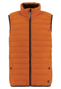Fynch-Hatton Light Down Vest Body-Warmer Burnt Orange