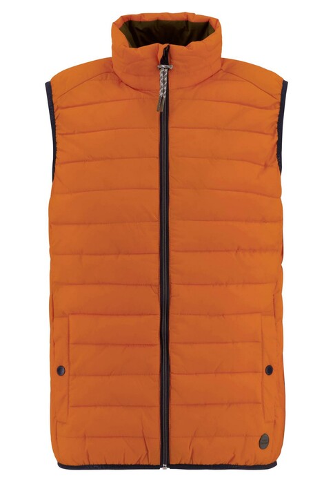 Fynch-Hatton Light Down Vest Body-Warmer Burnt Orange
