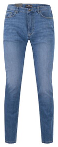Fynch-Hatton Lightweight Denim 5-Pocket Jeans Licht Blauw