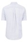 Fynch-Hatton Linen Stripe Short Sleeve Button-Down Shirt New Breeze