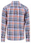 Fynch-Hatton Linnen Check Button-Down Overhemd Spicy Red-Blue