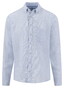 Fynch-Hatton Linnen Fine Striped Button-Down Overhemd New Breeze