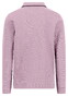 Fynch-Hatton Longsleeve Fine Texture Grainy Piqué Polo Magnolia