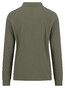 Fynch-Hatton Longsleeve Premium Supima Cotton Polo Donker Khaki