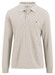Fynch-Hatton Longsleeve Premium Supima Cotton Polo New Off White