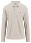 Fynch-Hatton Longsleeve Premium Supima Cotton Polo New Off White