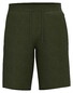 Fynch-Hatton Lounge Short Soft Terry Cotton Nachtmode Donker Khaki
