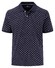 Fynch-Hatton Mini Allover Pattern Polo Navy