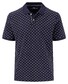 Fynch-Hatton Mini Allover Pattern Polo Navy