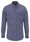 Fynch-Hatton Mini Flower Pattern Button-Down Shirt Navy-Multi