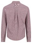 Fynch-Hatton Mini Houndstooth Check Overhemd Garnet Red