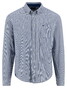 Fynch-Hatton Mini Houndstooth Check Overhemd Navy